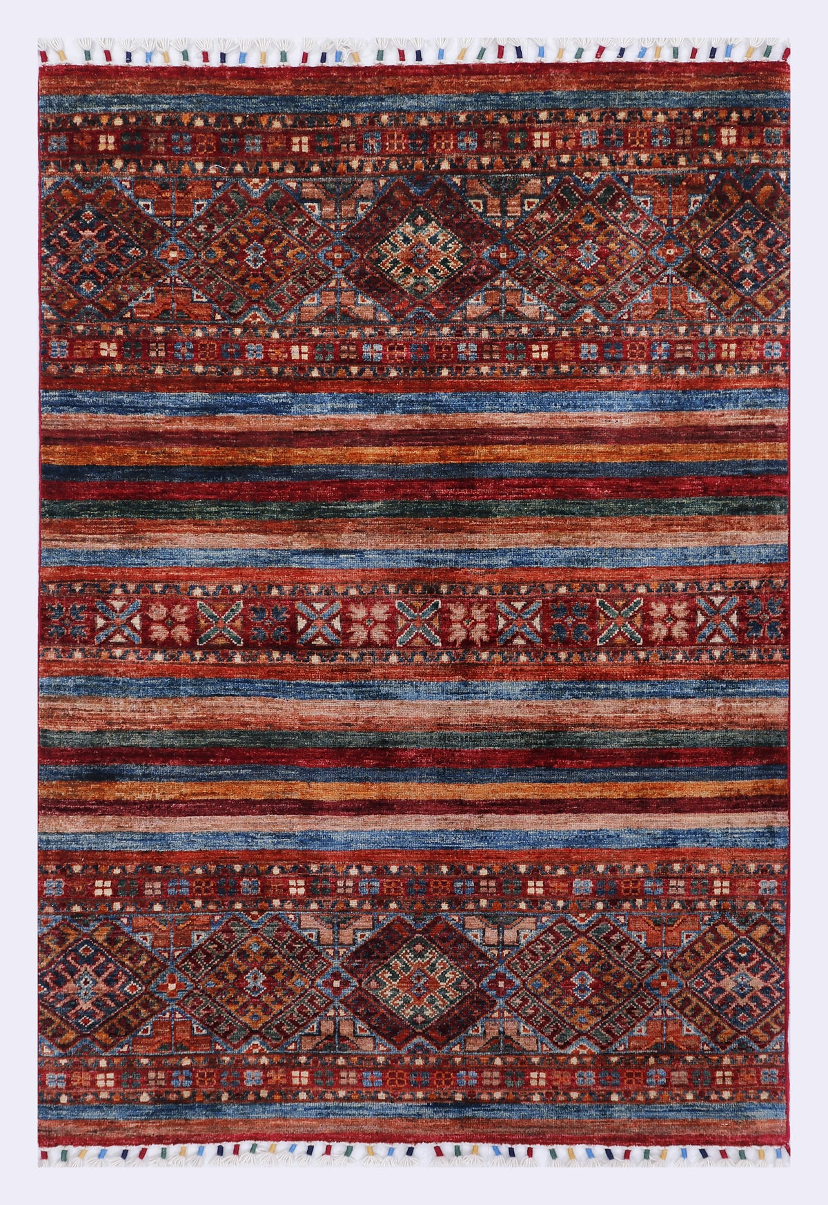 Khorjin Geometrischer Teppich 153x100 cm
