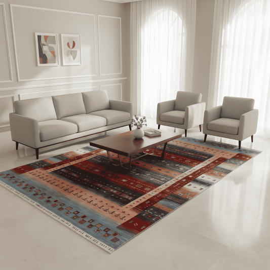Afghan Gabbeh Rug - 251x172 cm
