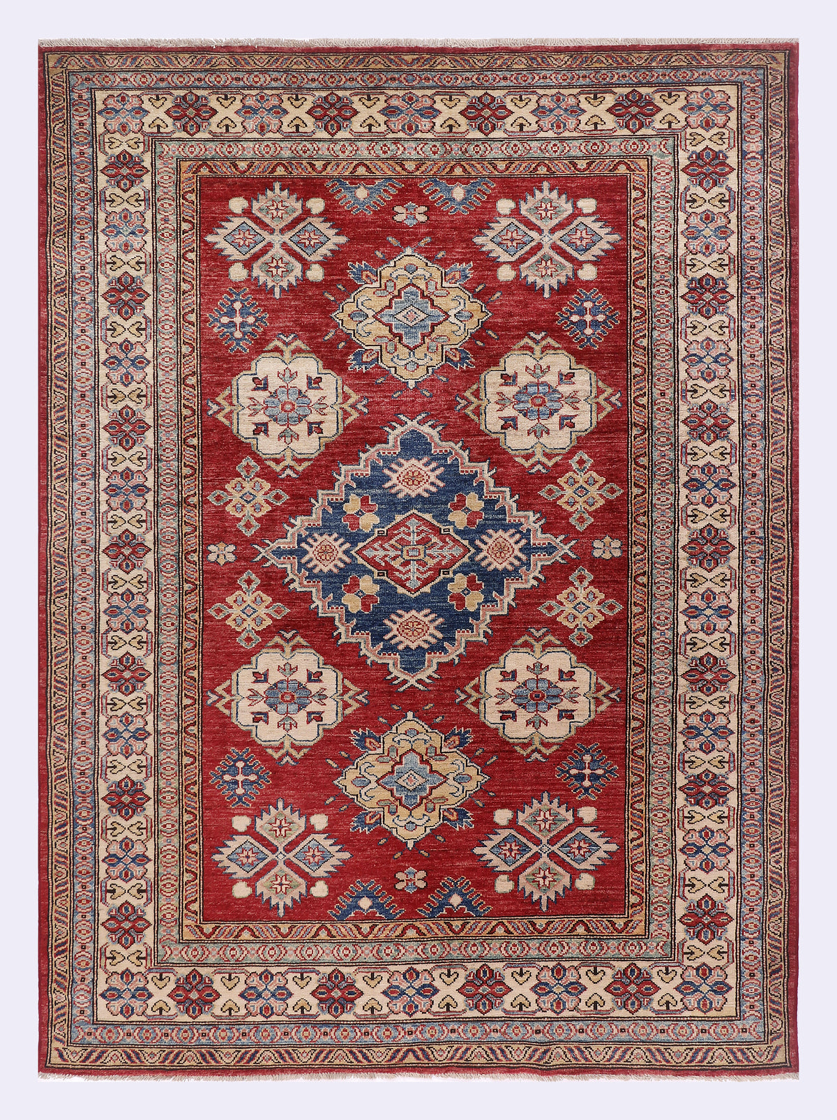 Tapis Super Kazak rouge 218 x 159 cm