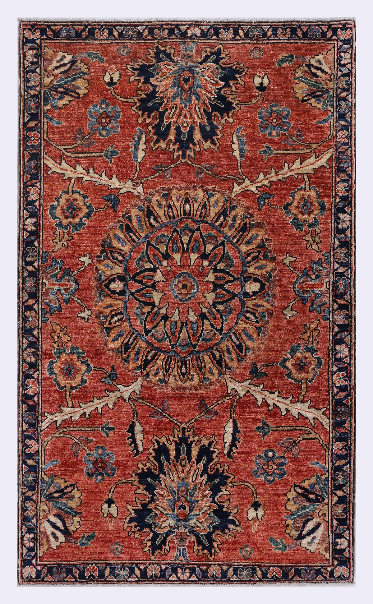 Luxury Afghan Red Rug 158x94 cm