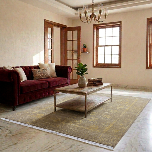 Golden Amber Rug - 415x300 cm
