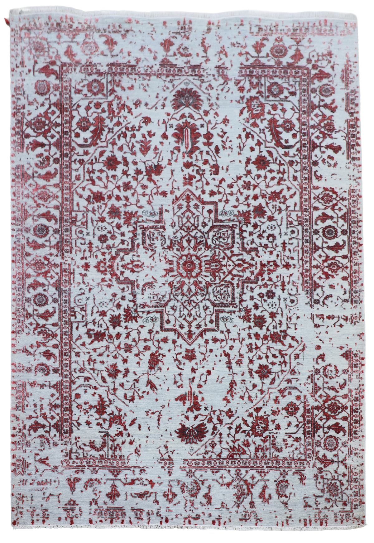 3628 Ruby Silver Mist Rug - 305x201 cm