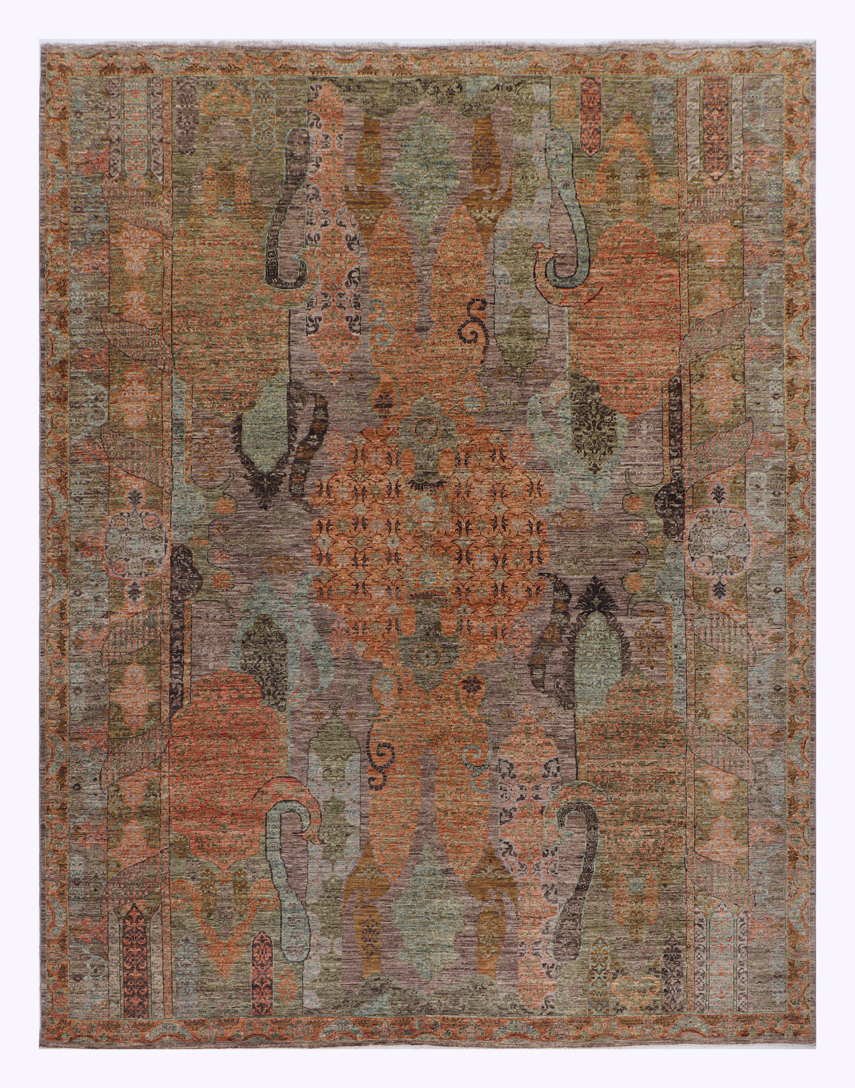 Tapis de créateur Mystic Olive 363 x 279 cm