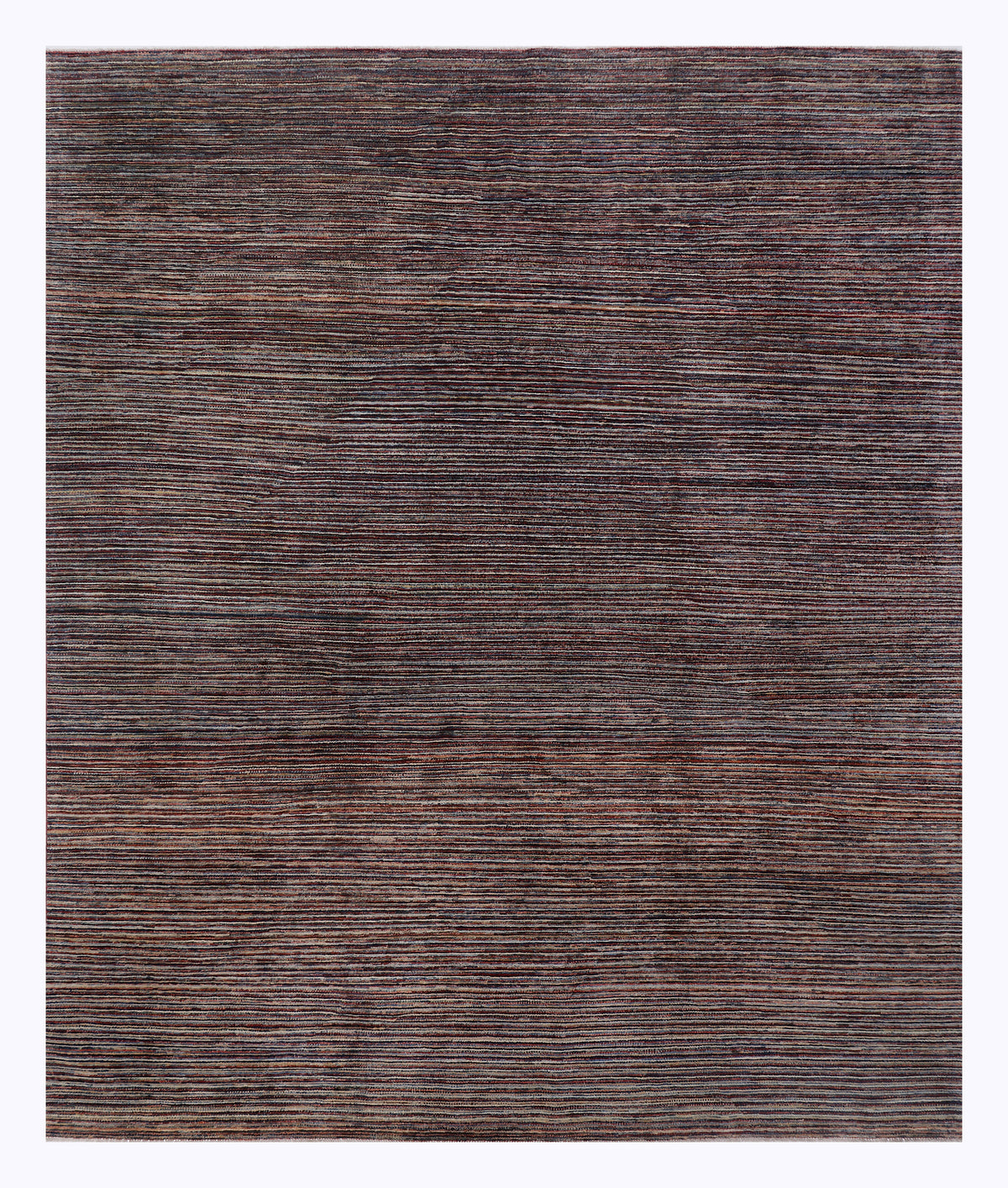 Striped Ziegler Brown Rug 293x245 cm