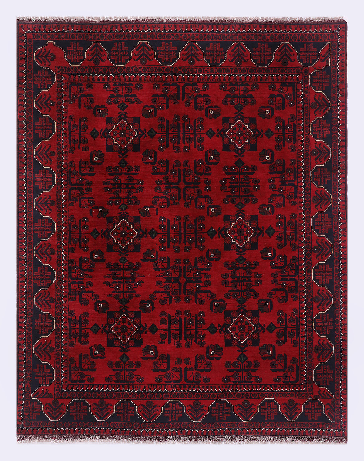 Khal Mohammadi Red Rug 190x147 cm