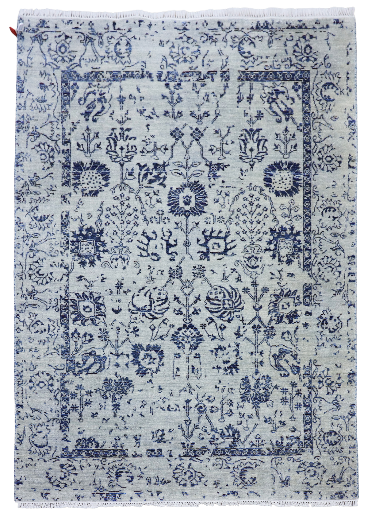 Sapphire Damask Rug - 224x160 cm