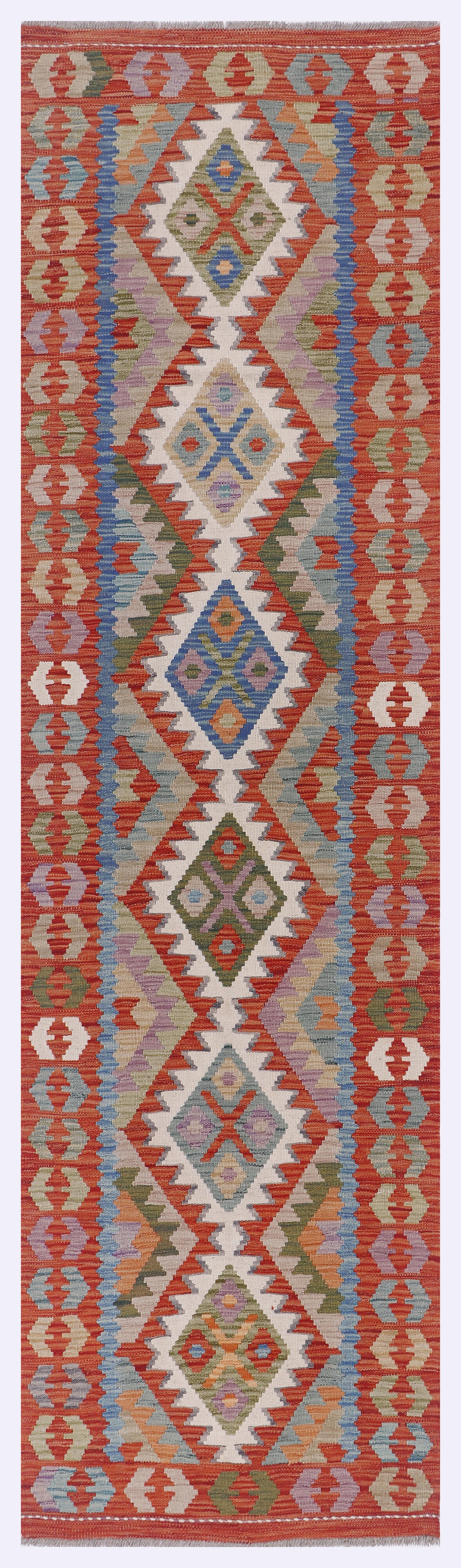 Nomad Echo Kelim-Teppich 291x80 cm