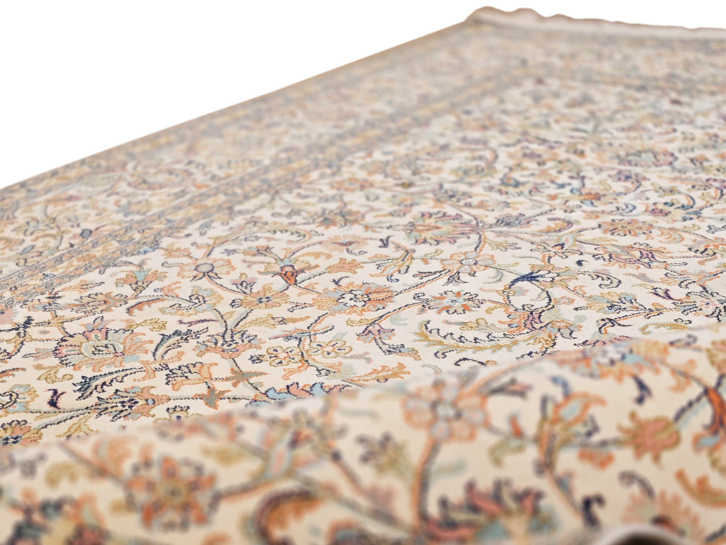 Kashmeer zijde Rug - 247x175 cm