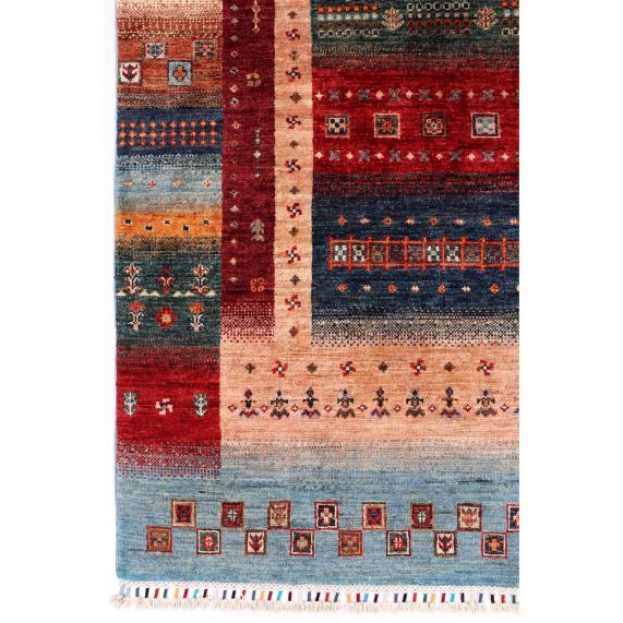 Afghan Gabbeh Rug - 251x172 cm