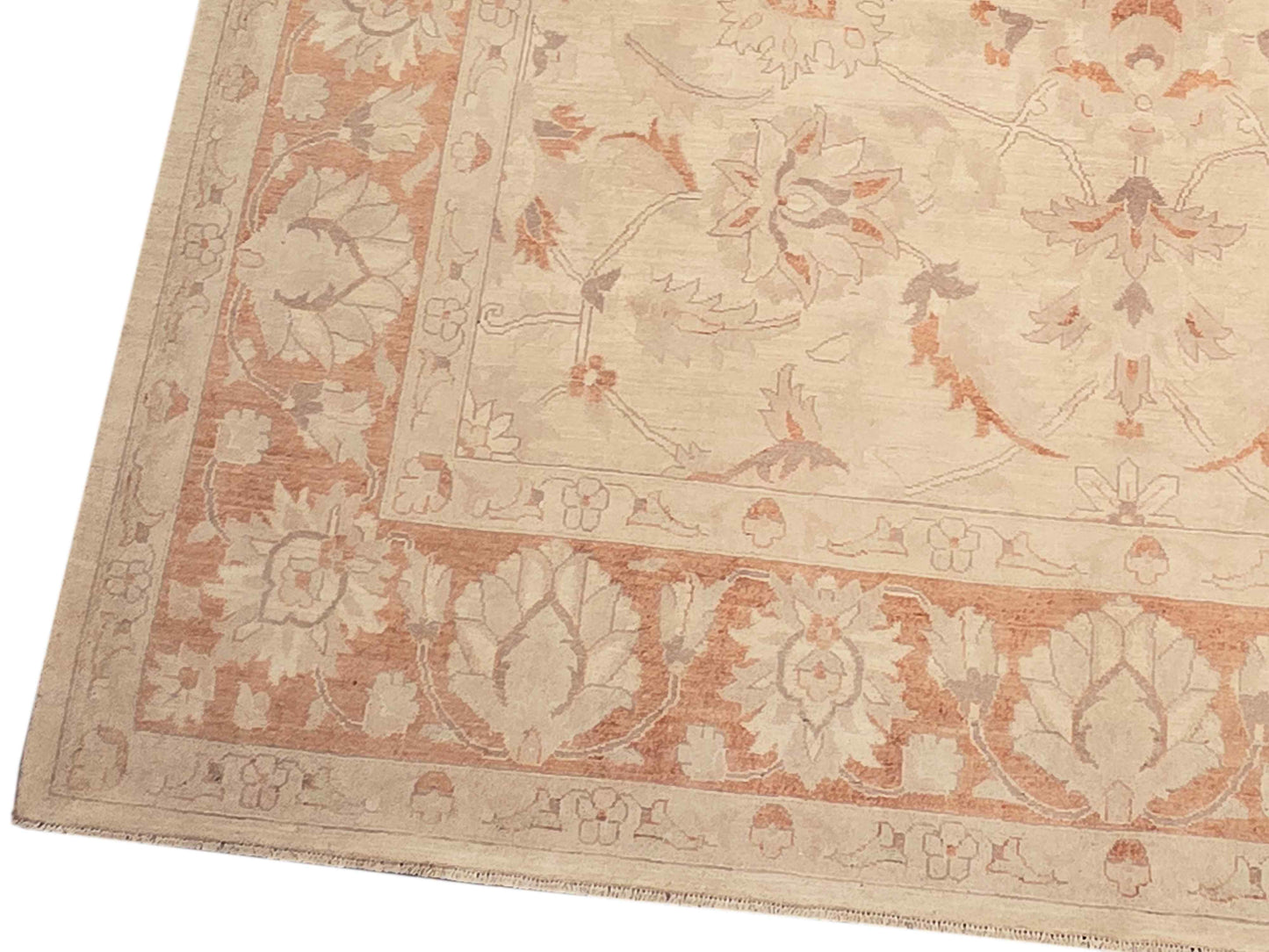 Beige Ziegler Teppich - 414x311 cm