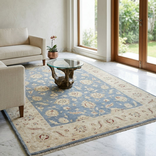 Ziegler Afghan Teppich - 227x165 cm