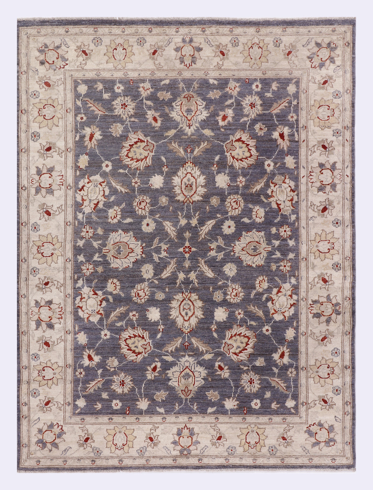 Ziegler Farahan blauw tapijt 198x147 cm