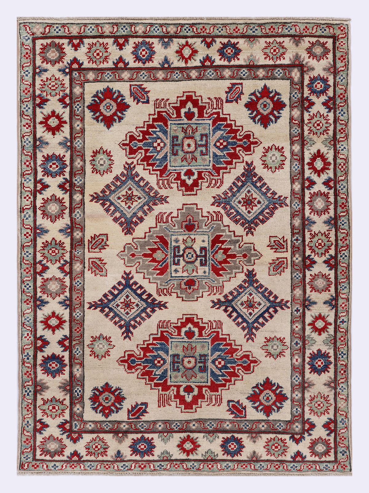 Kazak Red Rug 145x106 cm