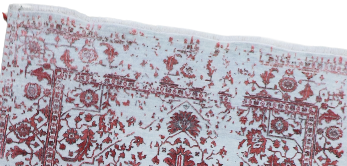 3628 Ruby Silver Mist Rug - 305x201 cm