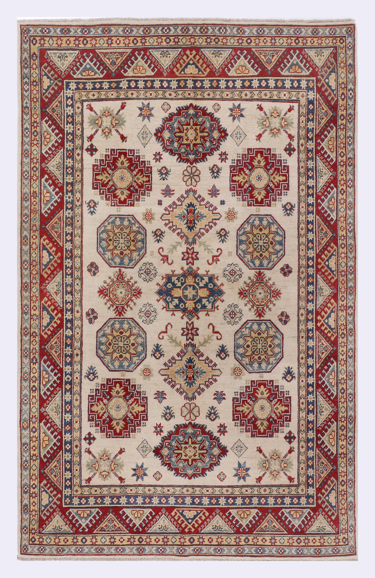 Kazak Red Rug 257x161 cm