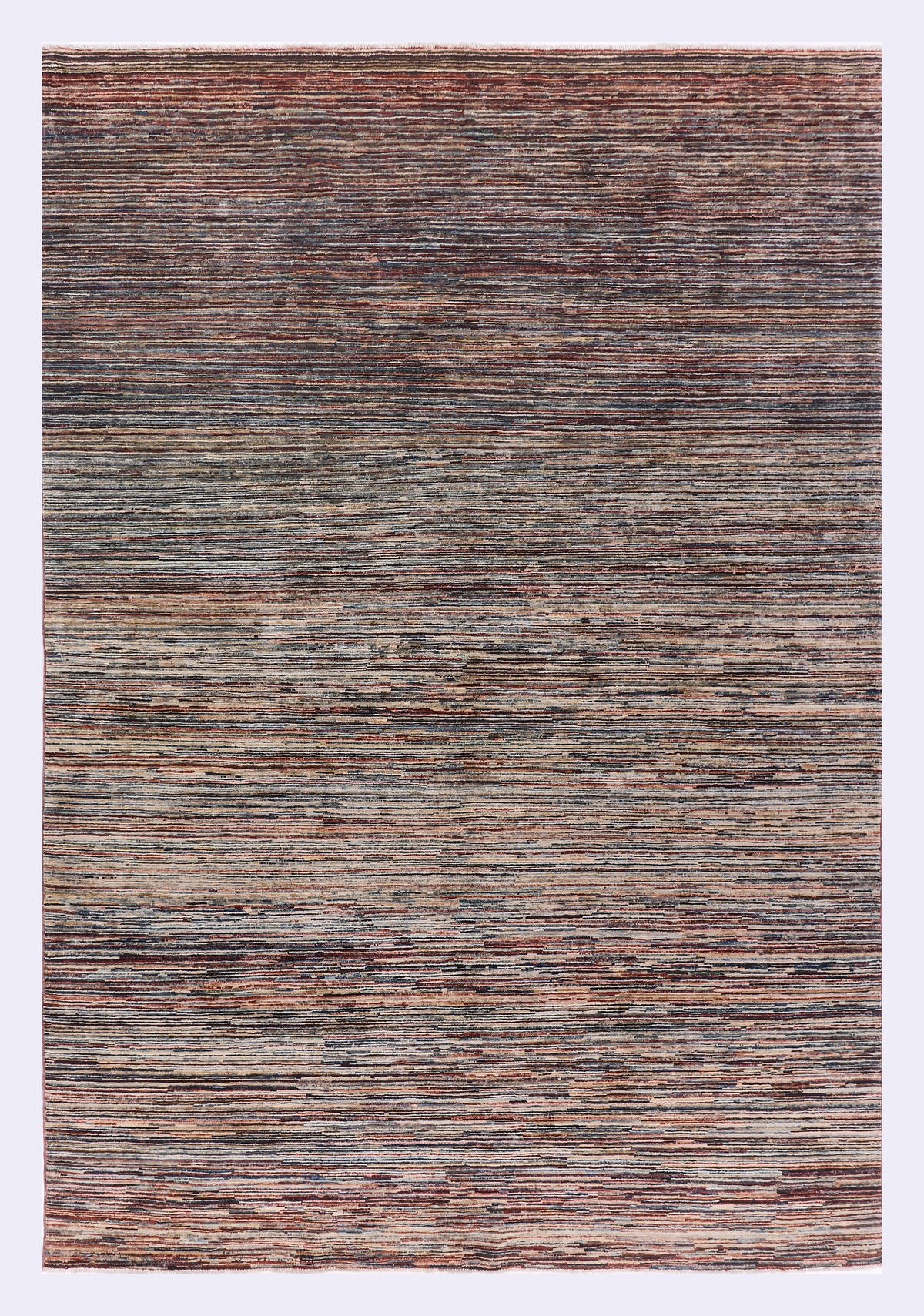 Striped Ziegler Brown Rug 293x193 cm
