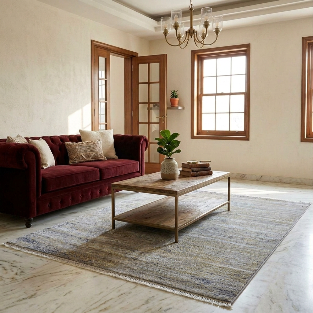 451 Desert Dune Modern  Rug - 252x153 cm