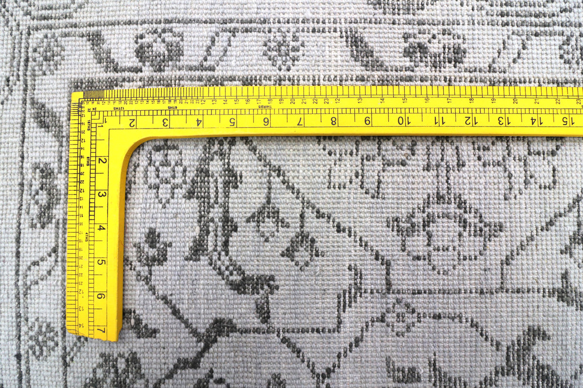 Silver Damask Rug - 225x156 cm