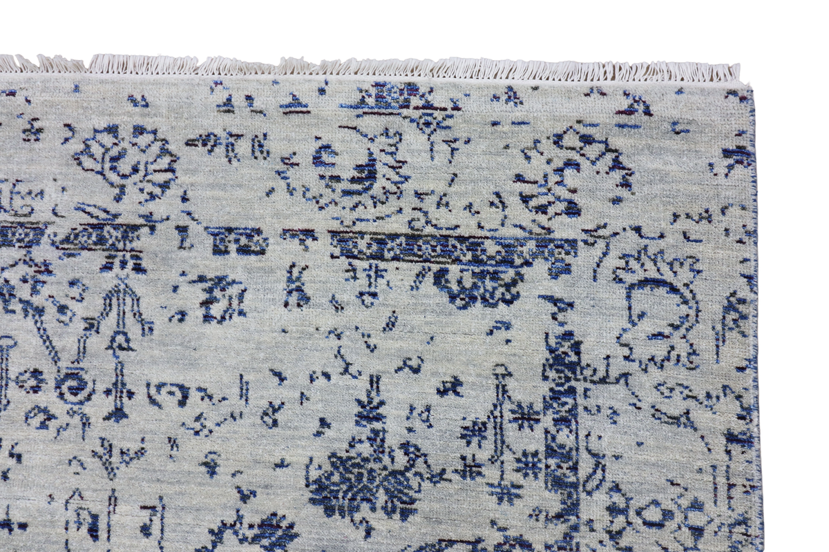 Sapphire Damask Rug - 224x160 cm