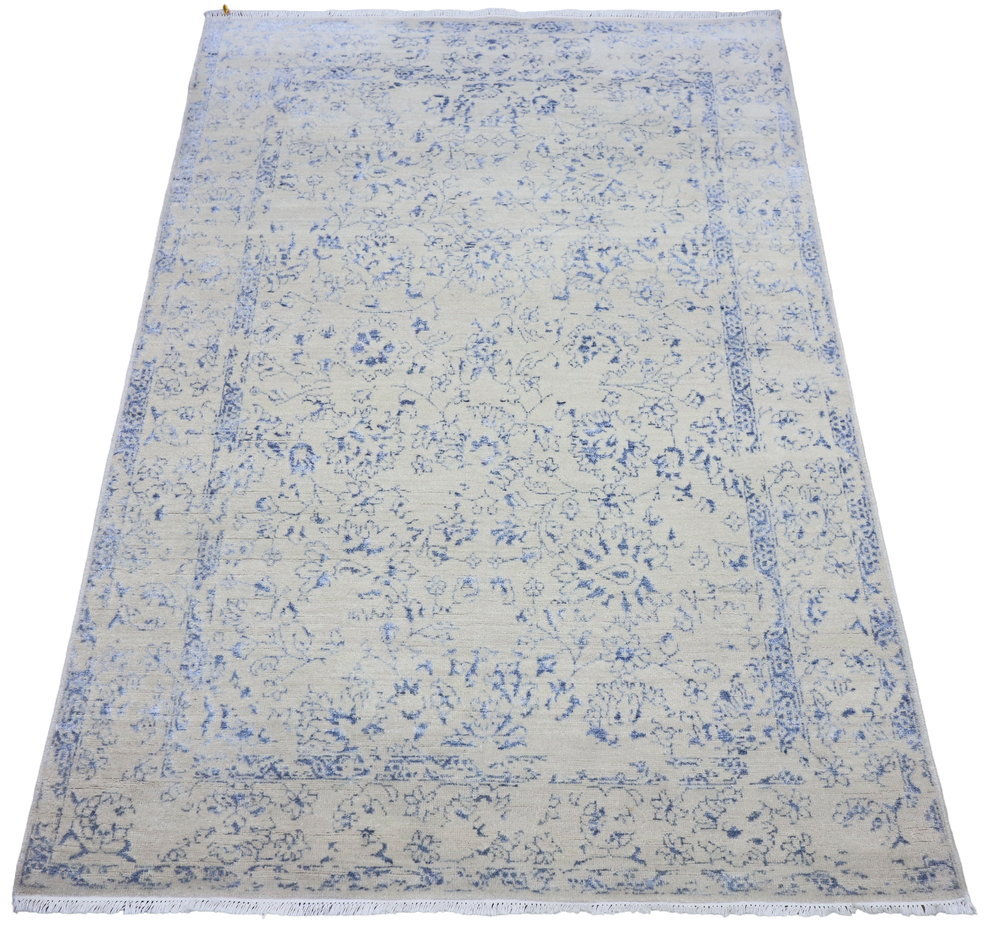 P-0016 Nordic Ice Blue Rug - 240x168 cm – De Pers Tapijten