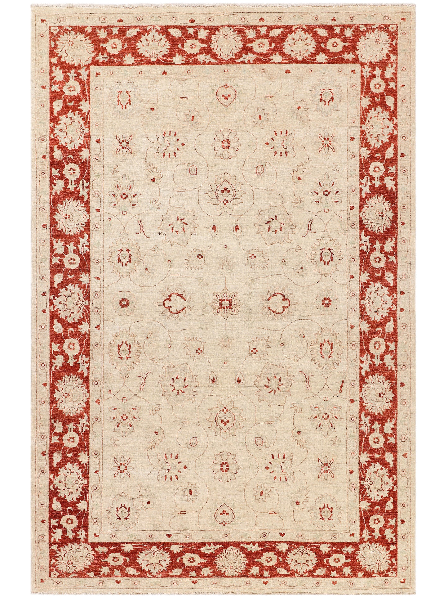 Ziegler Afghan Rug - 296x193 cm