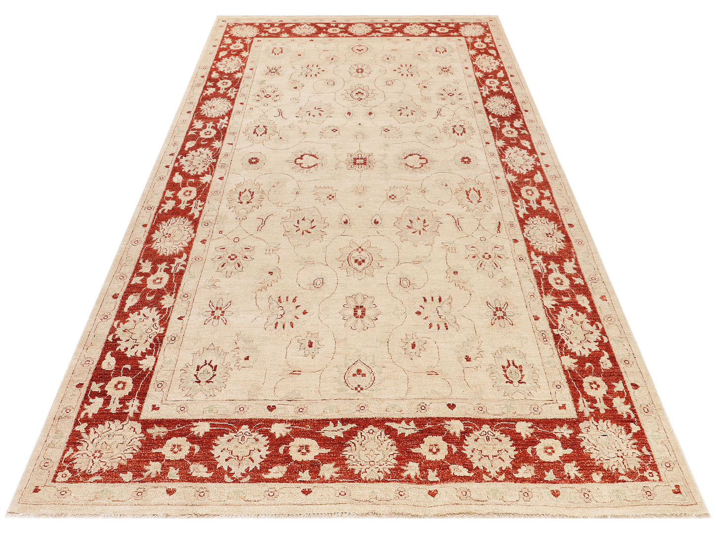 Ziegler Afghan Rug - 296x193 cm