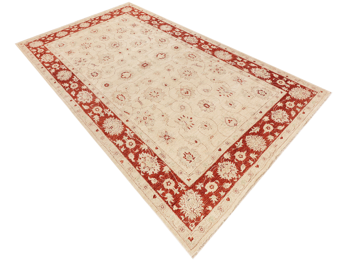 Ziegler Afghan Rug - 296x193 cm