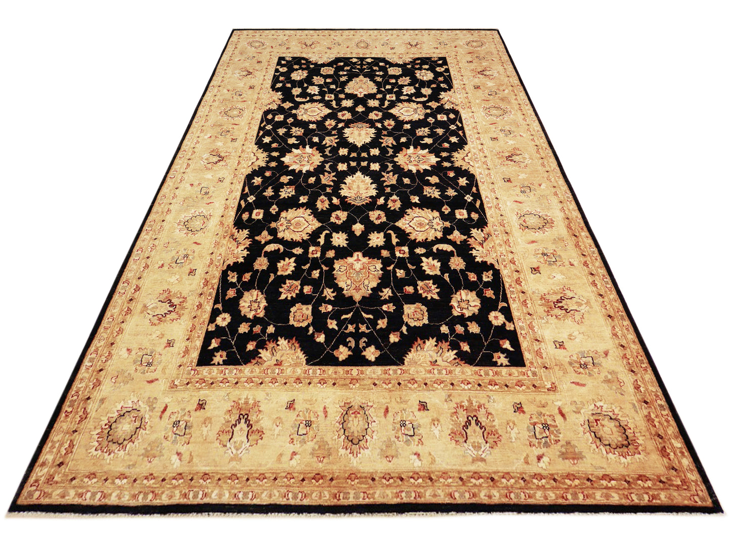 Ziegler Afghan Rug - 271x199 cm