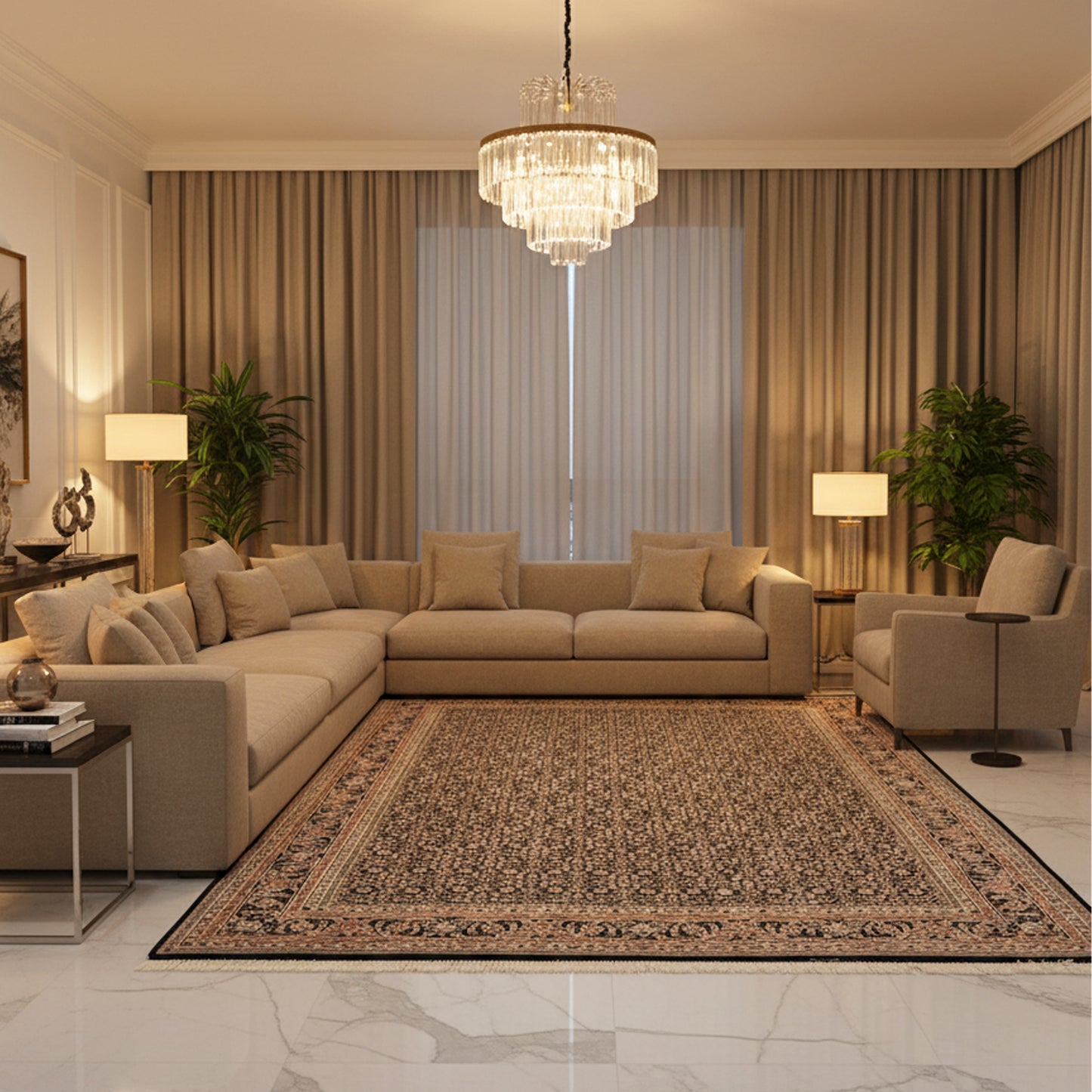 Bidjar Rug - 292x195 cm