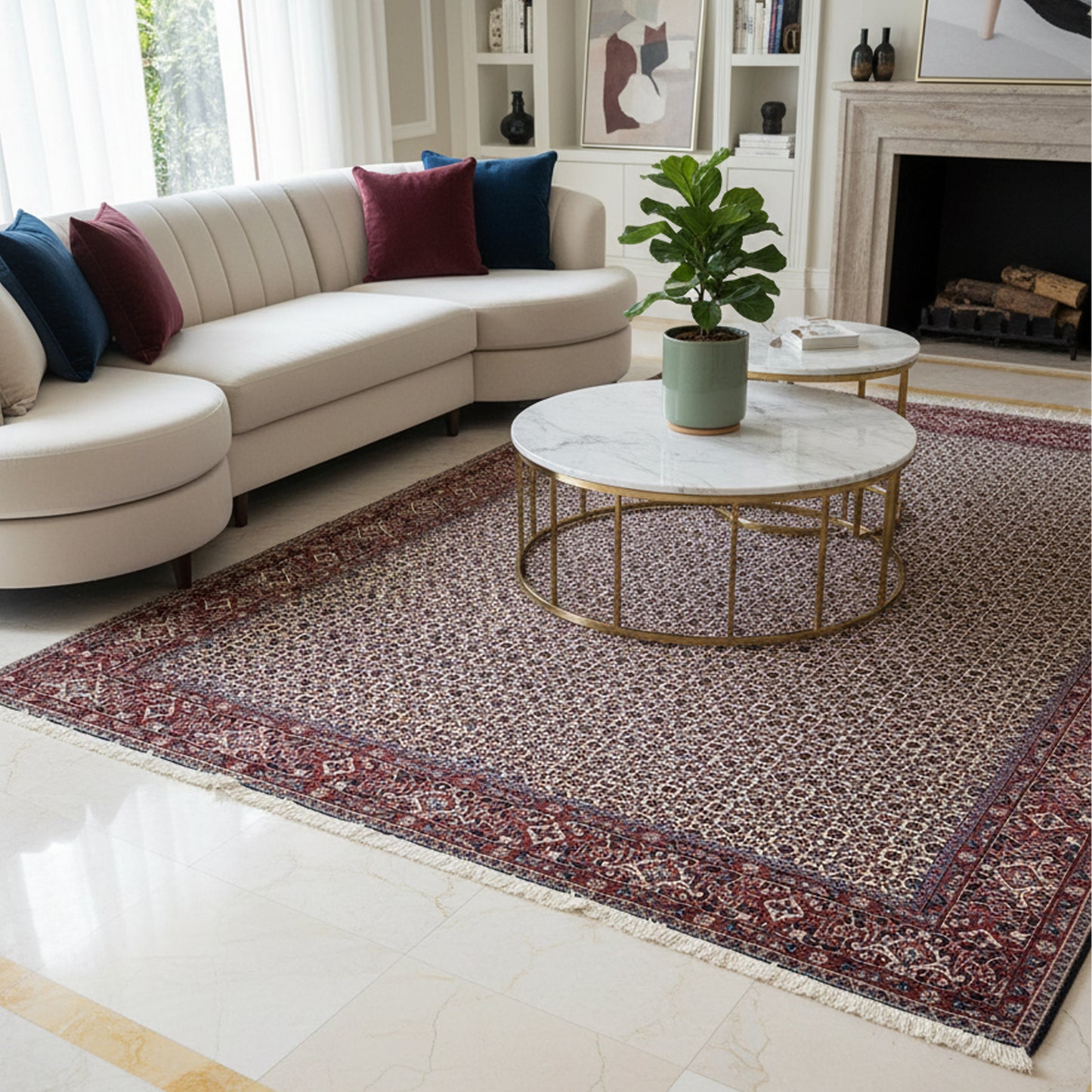 Bidjar Rug - 298x200 cm