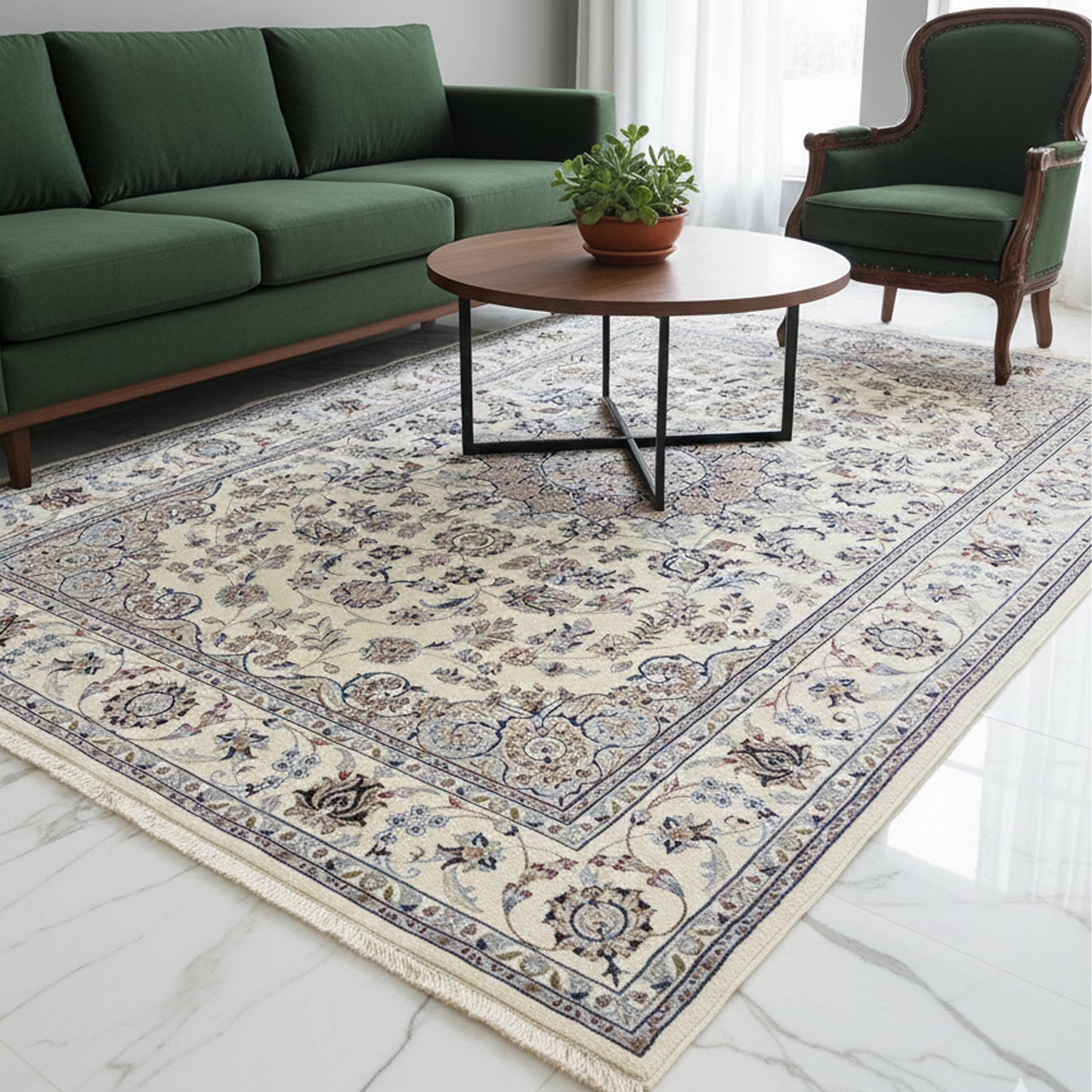 Nain Rug - 296x195 cm
