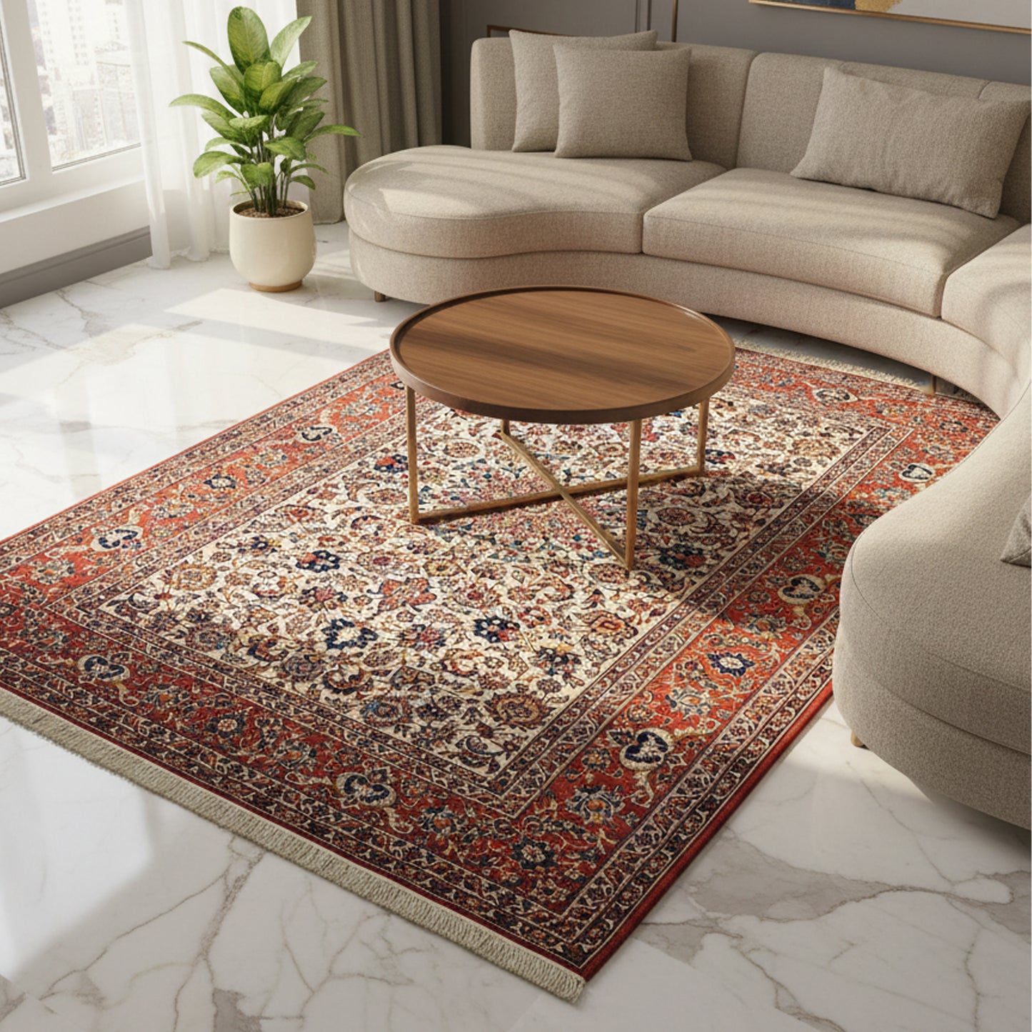 Isfahan Rug - 320x215 cm