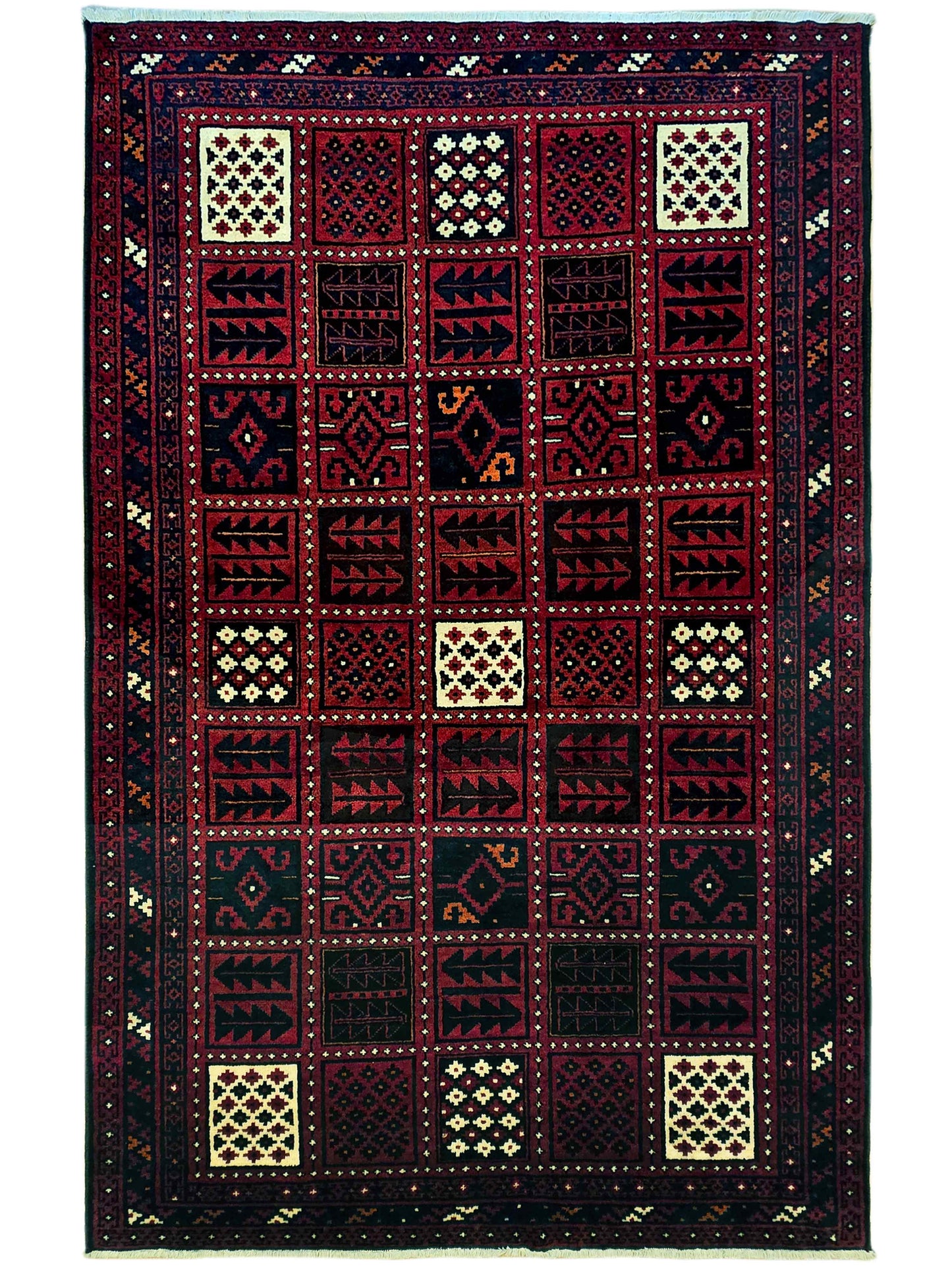 Afshar Perserteppiche - 280x186cm