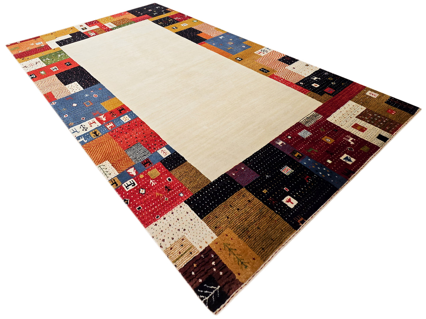 Beige Loribaft Rug - 247x168 cm