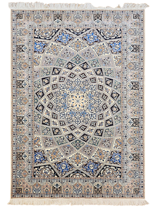 Beiger Nain-Teppich 6L – 258x158 cm
