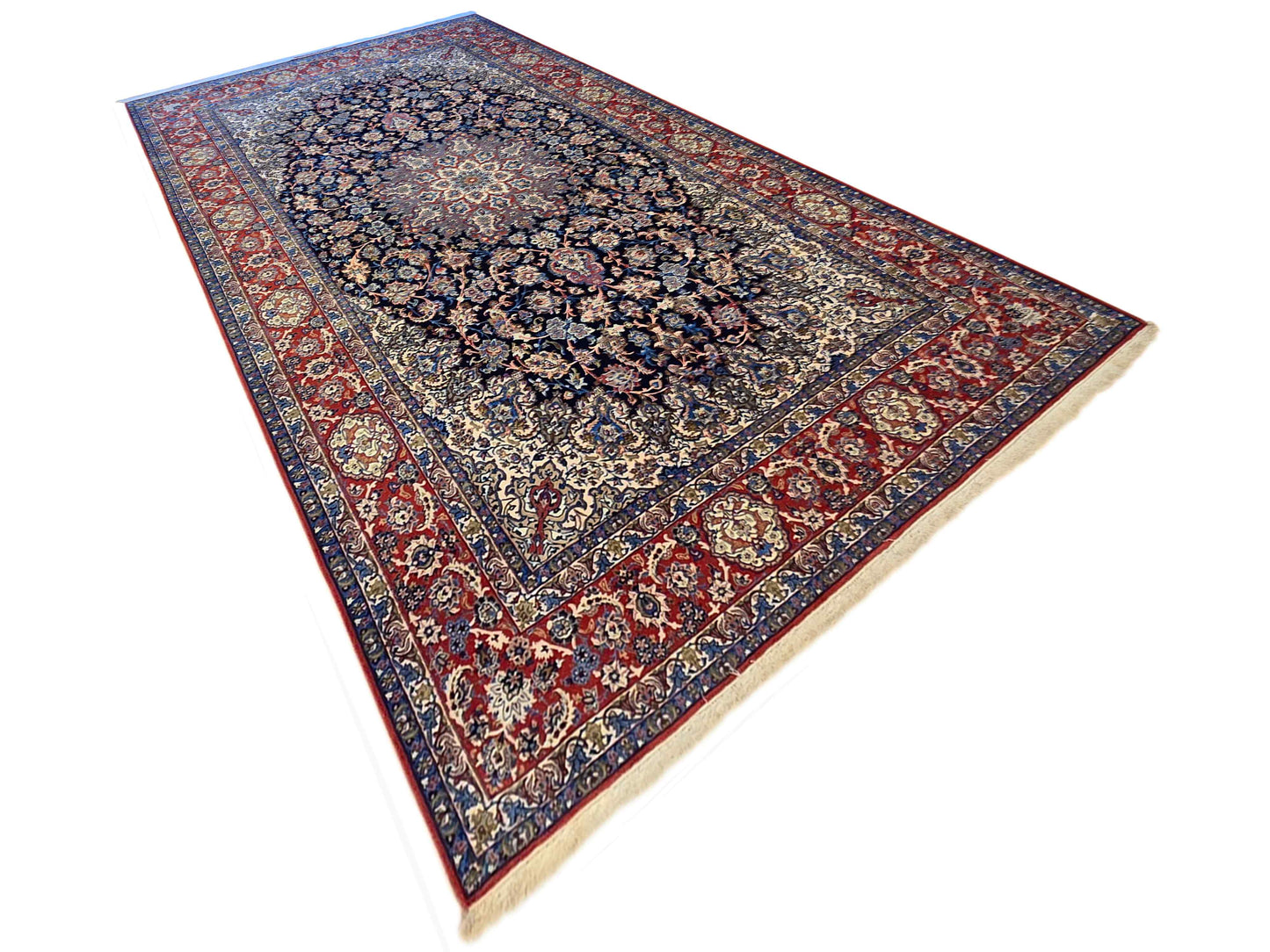 Isfahan Esfahan Teppich - 346x205cm