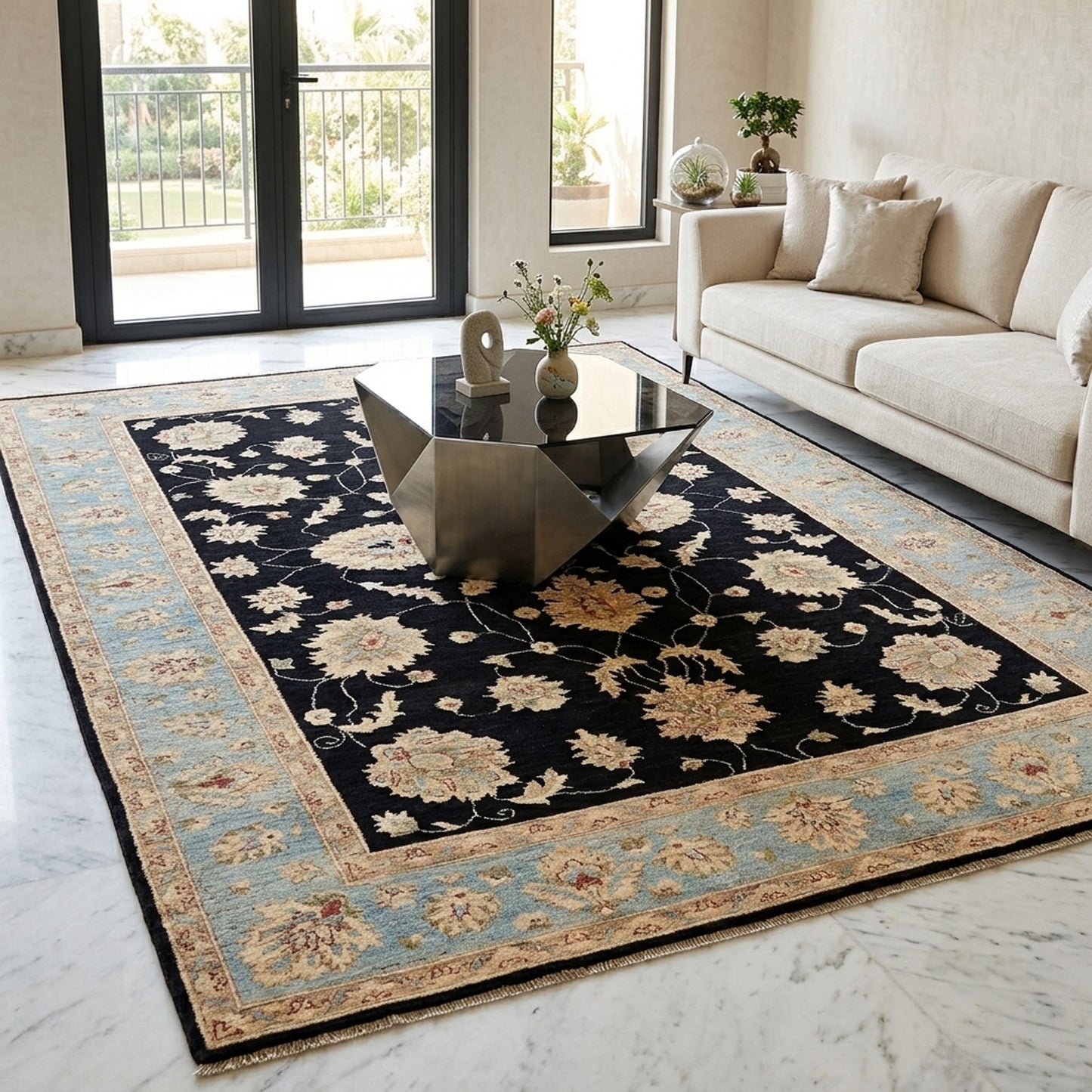 Ziegler Farahan Rug - 247x177 cm