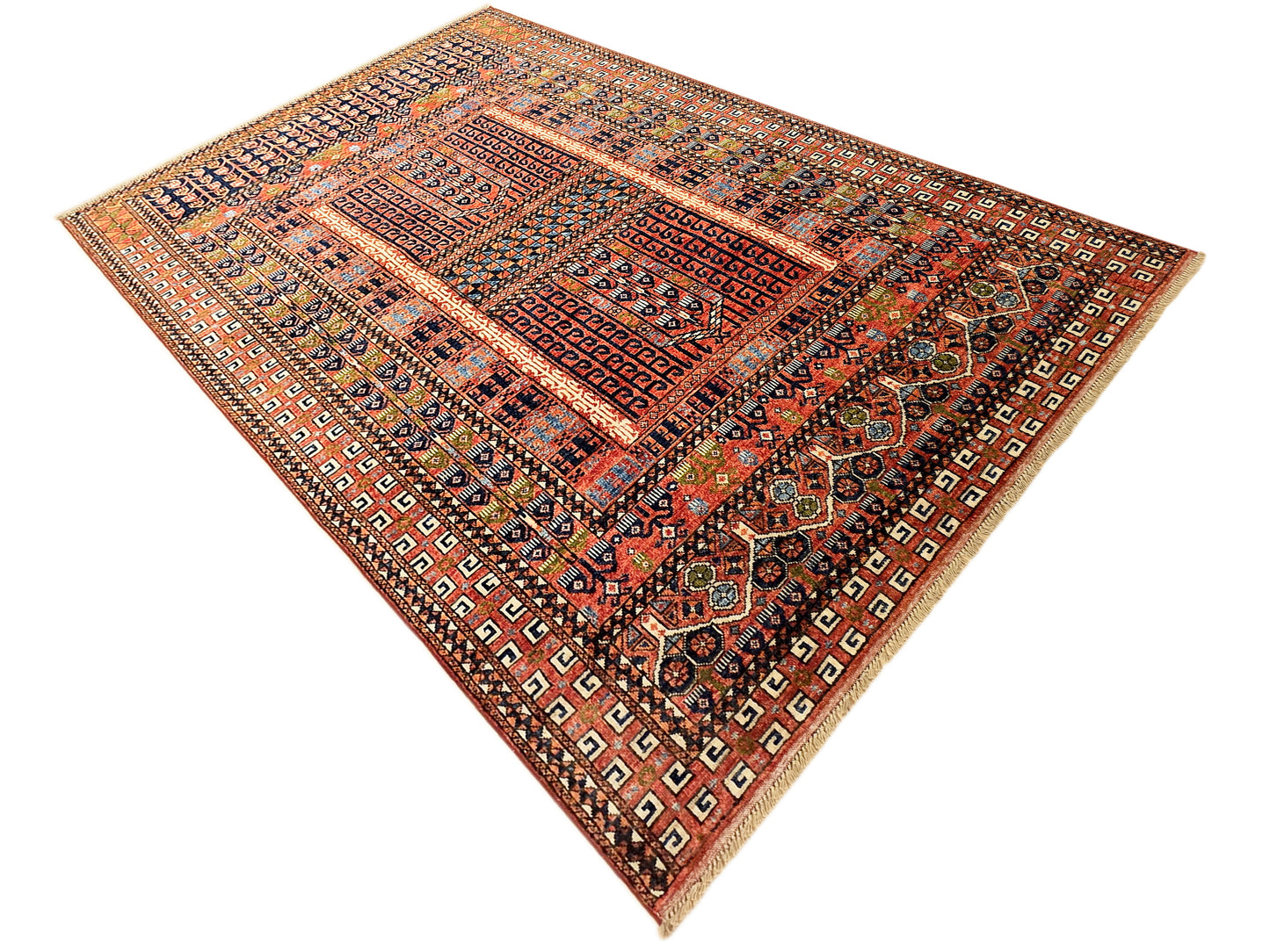 Turkmen Ersari Rug - 241x172 cm