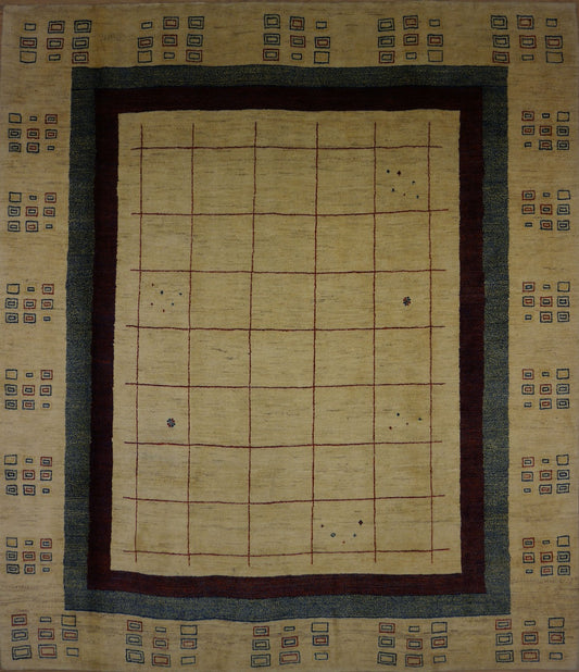Gabbeh Teppich - 284x247 cm