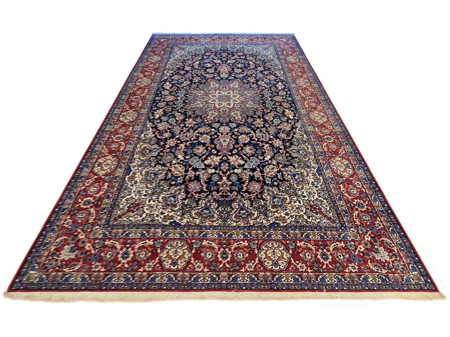 Isfahan Esfahan Teppich - 346x205cm