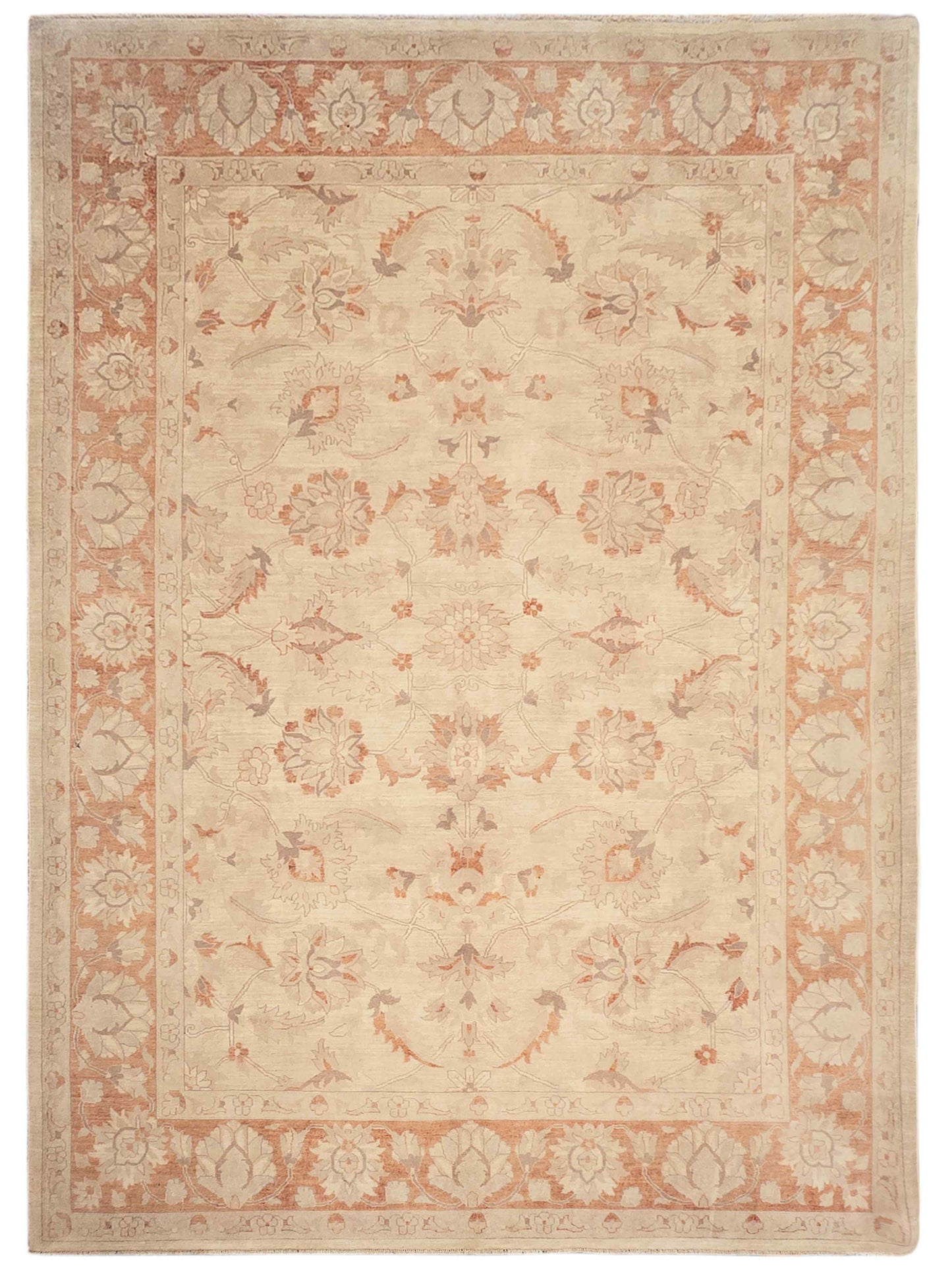 Beige Ziegler Teppich - 414x311 cm