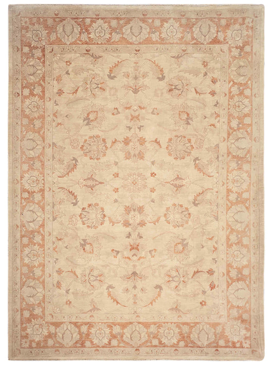 Beige Ziegler Teppich - 414x311 cm