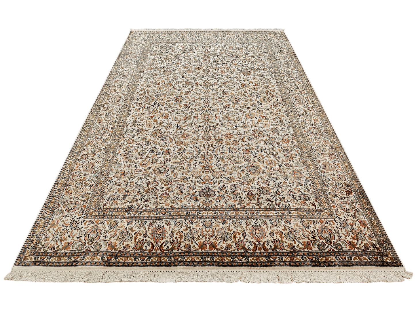 Kashmeer zijde Rug - 247x175 cm