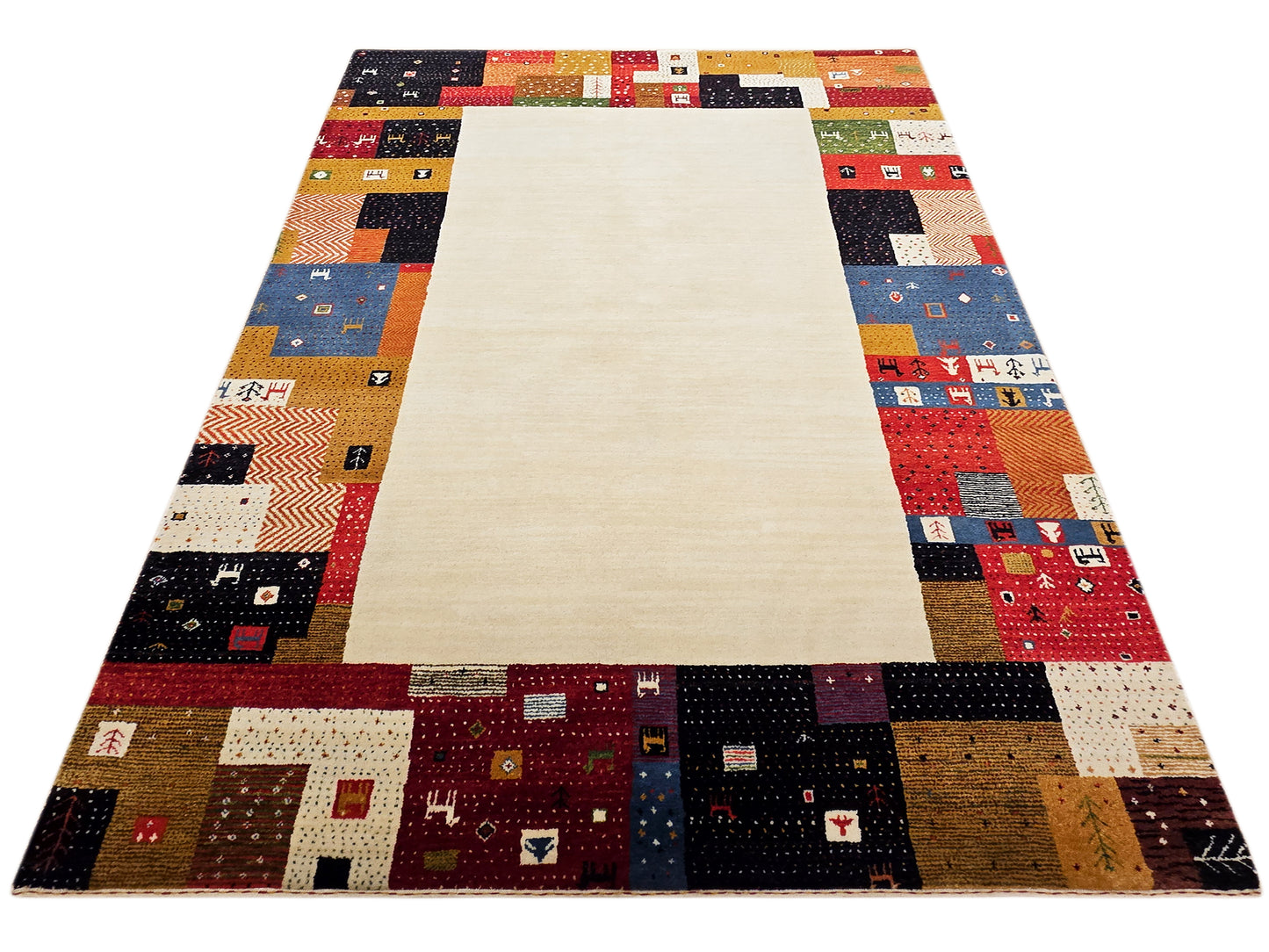 Beige Loribaft Rug - 247x168 cm