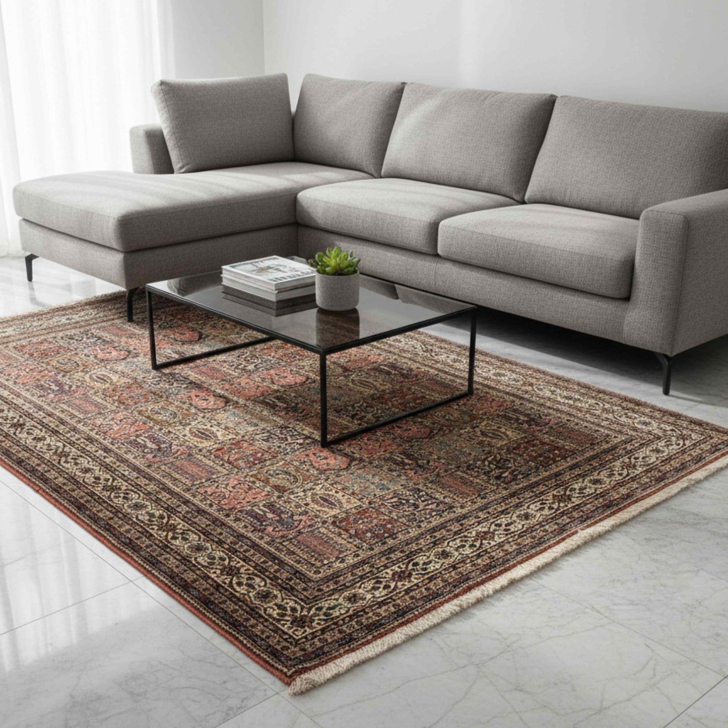 Qum bacterie Rug - 296x200 cm