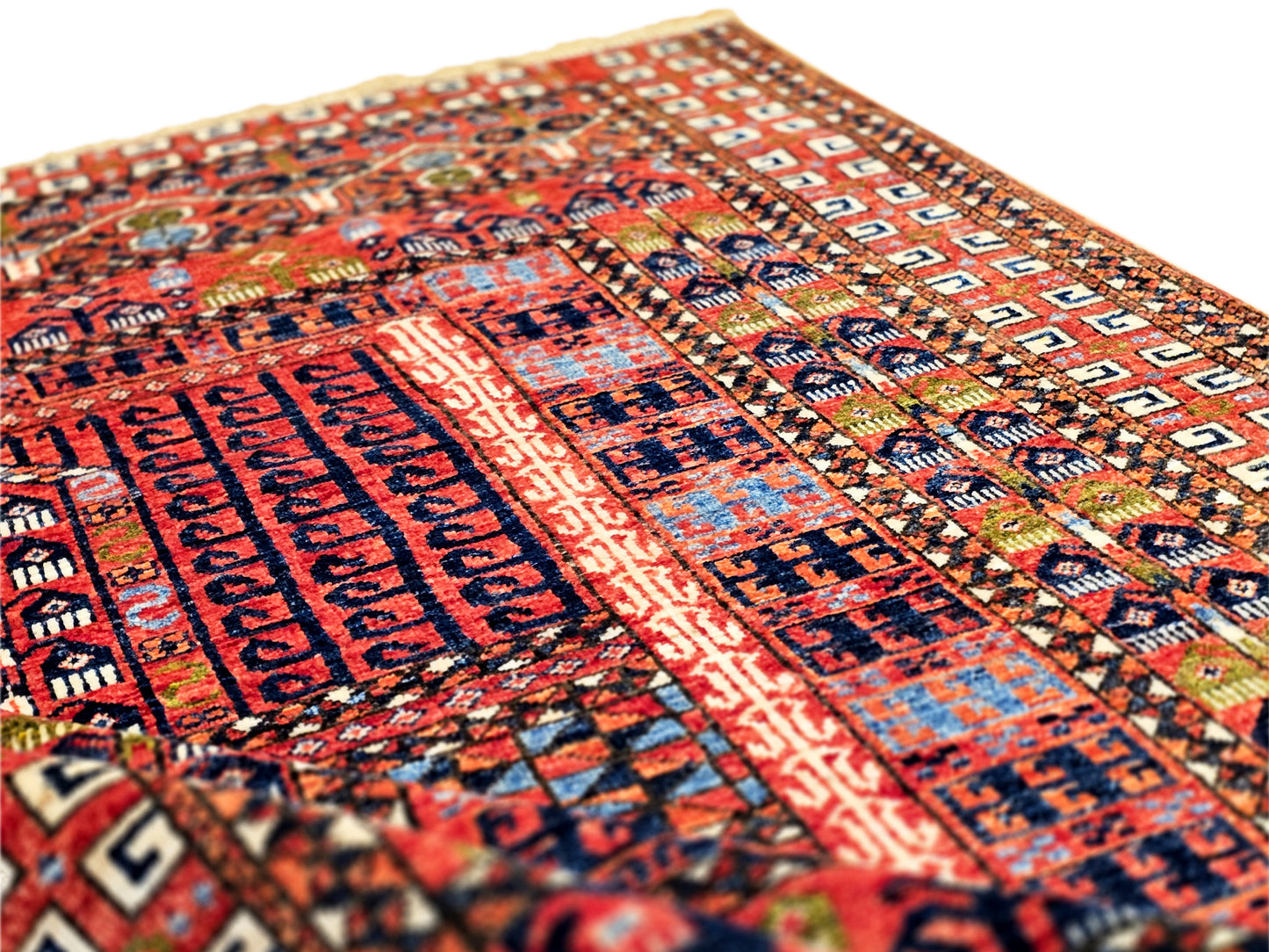 Turkmen Ersari Rug - 241x172 cm