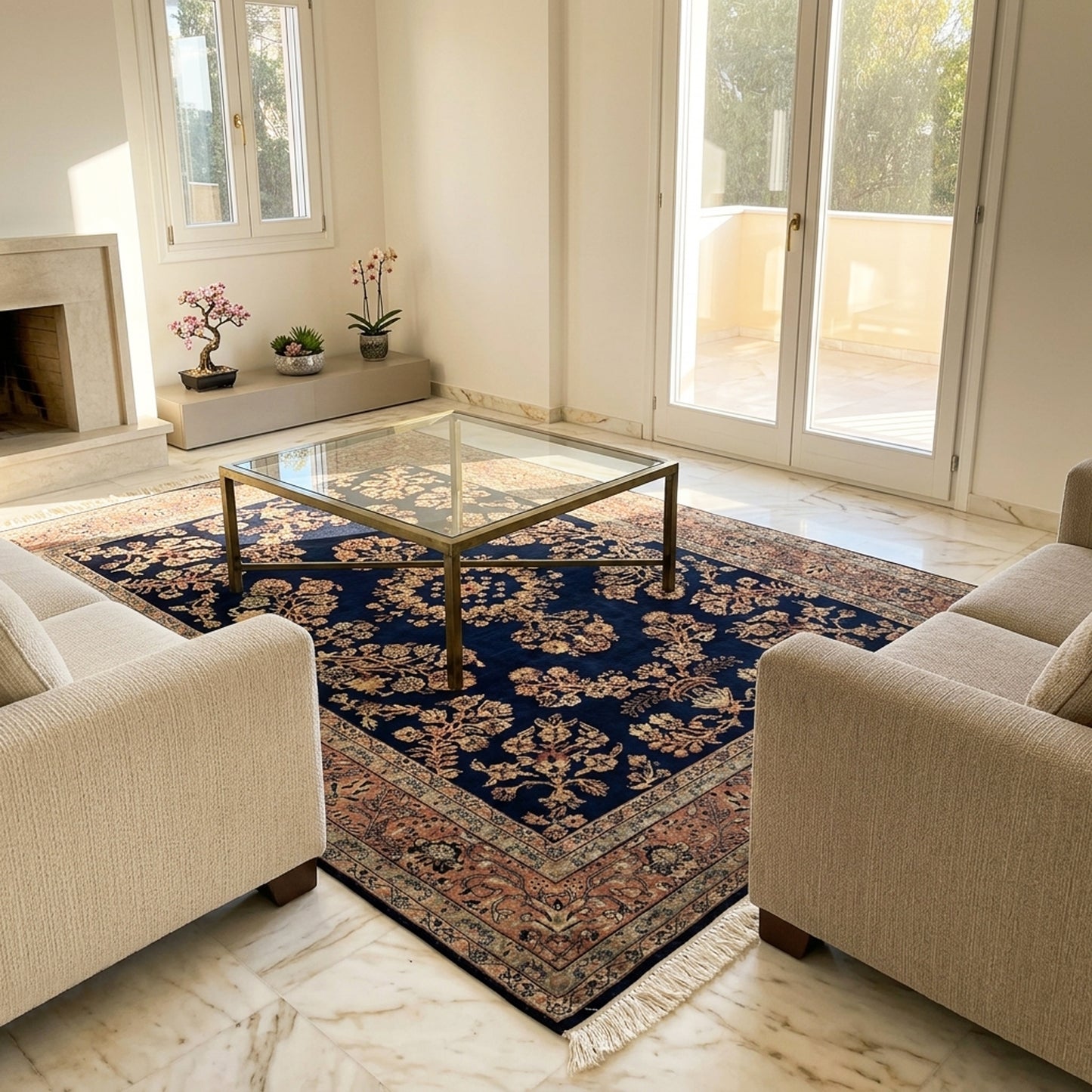Sarouk Rug - 233x172 cm