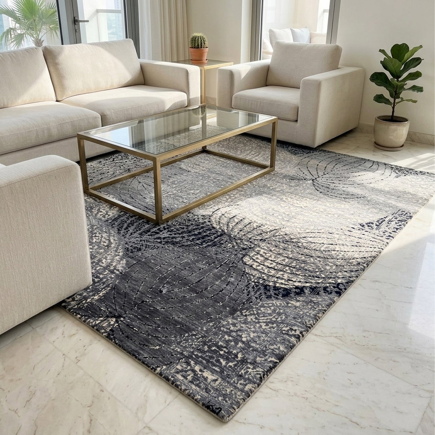 Modern Ruig - 231x167 cm