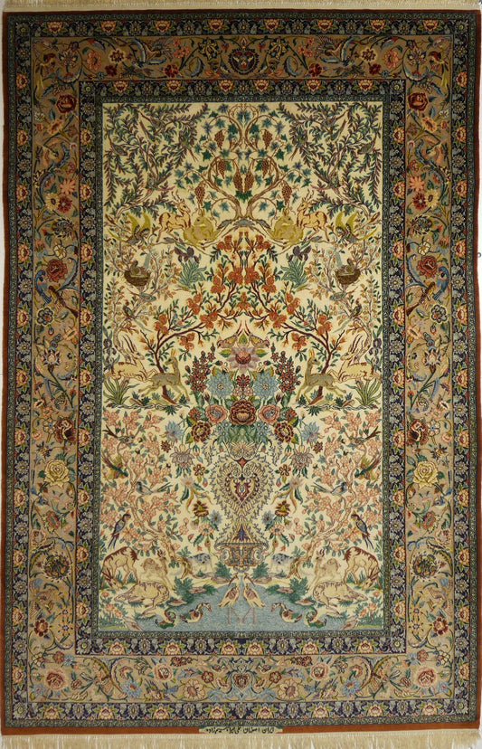 Isfahan Teppich - 237x158 cm