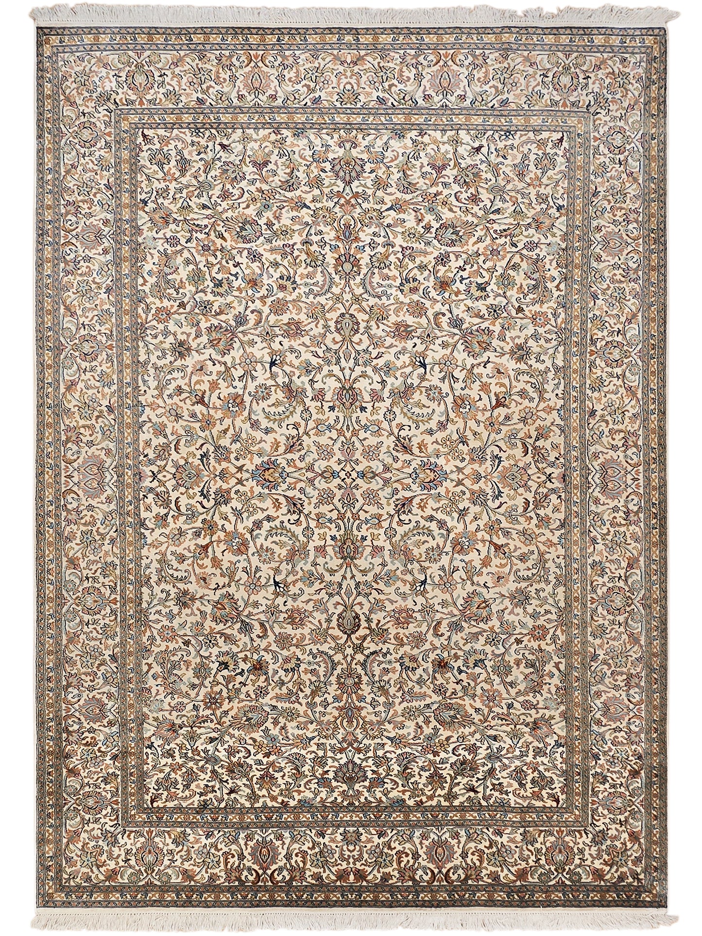 Kashmeer zijde Rug - 247x175 cm